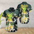 Green Bay Packers Hawaiian Shirt Pineapple Paradise Design 201418