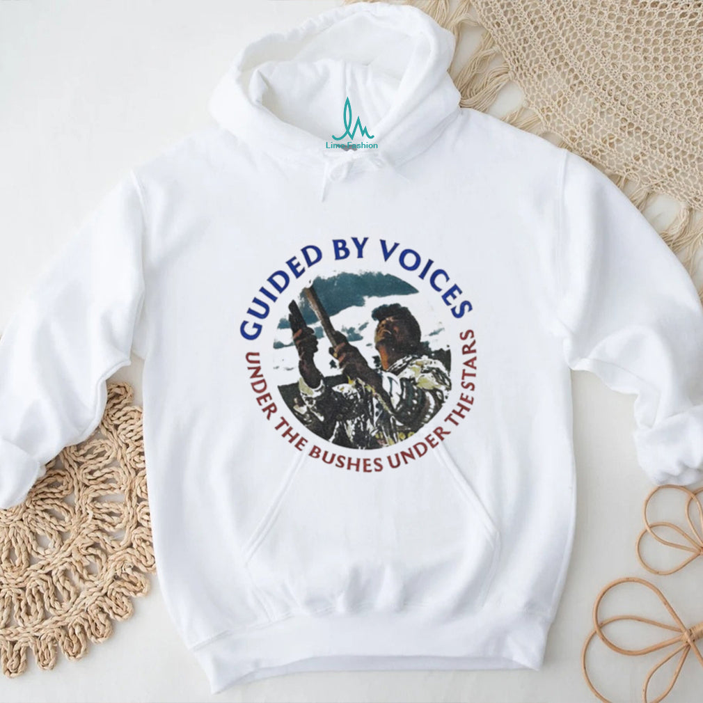 Guided by Voices indie rock band t shirt Under the Bushes Under the Stars shirt