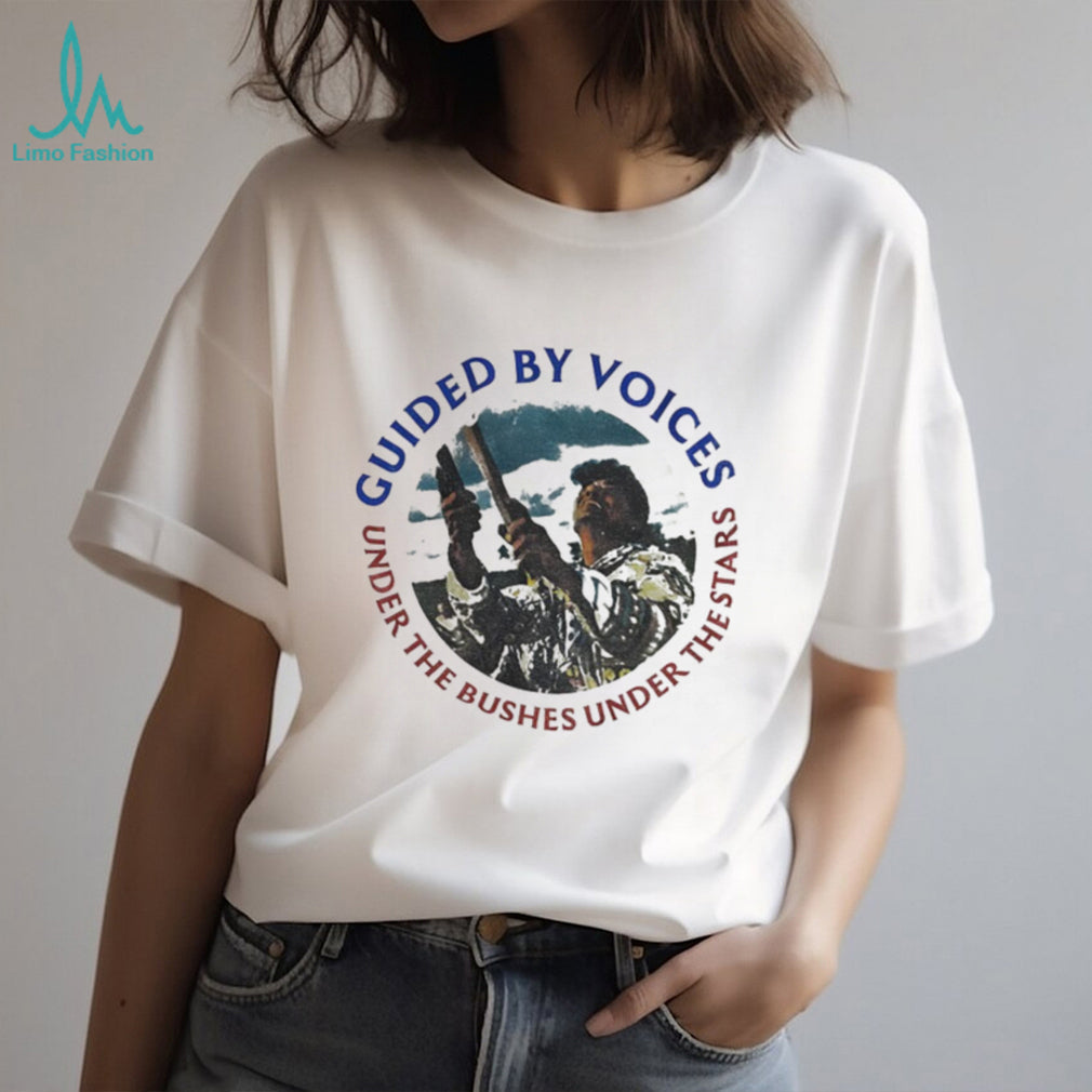 Guided by Voices indie rock band t shirt Under the Bushes Under the Stars shirt