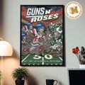 Guns N Roses East Rutherford NJ 2026 Event Poster At MetLife Stadium On August 12 2026 Home Decor Poster Canvas