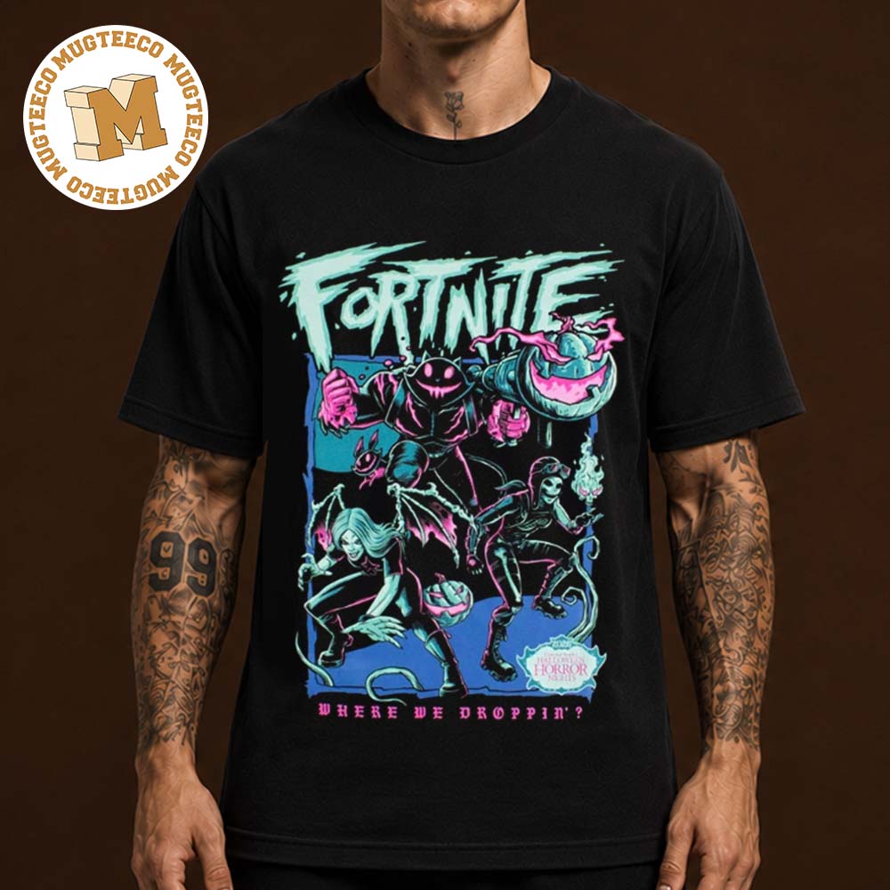Halloween Horror Nights 2026 Fortnitemares Unisex T Shirt