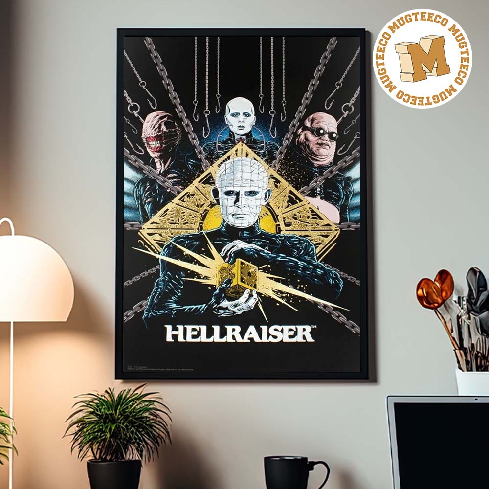 Halloween Horror Nights 2026 Hellraiser Home Decor Poster Canvas