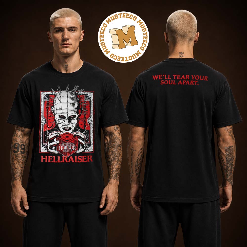 Halloween Horror Nights 2026 Hellraiser Two Sided Unisex T Shirt