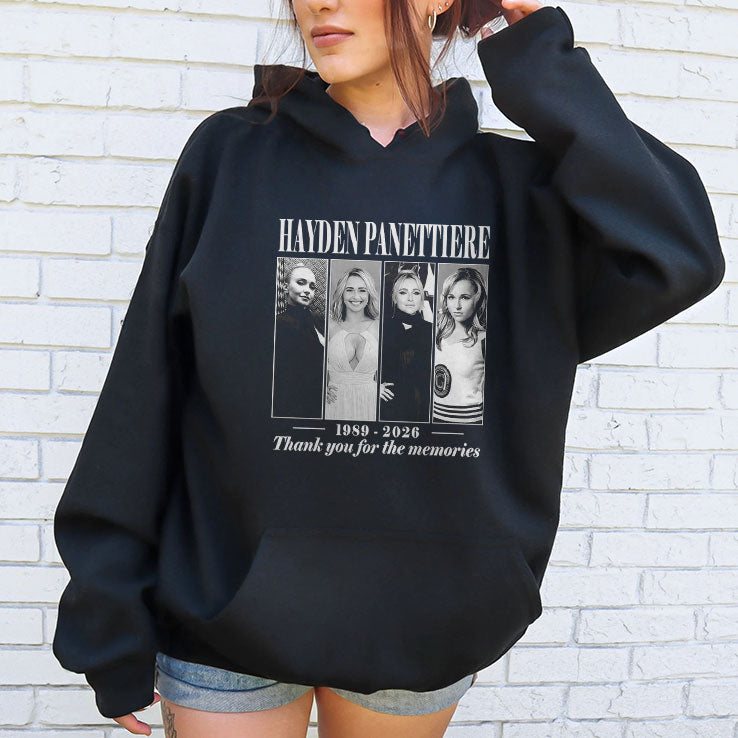 Hayden Panettiere 1989-2026 Thank You For The Memories T Shirt