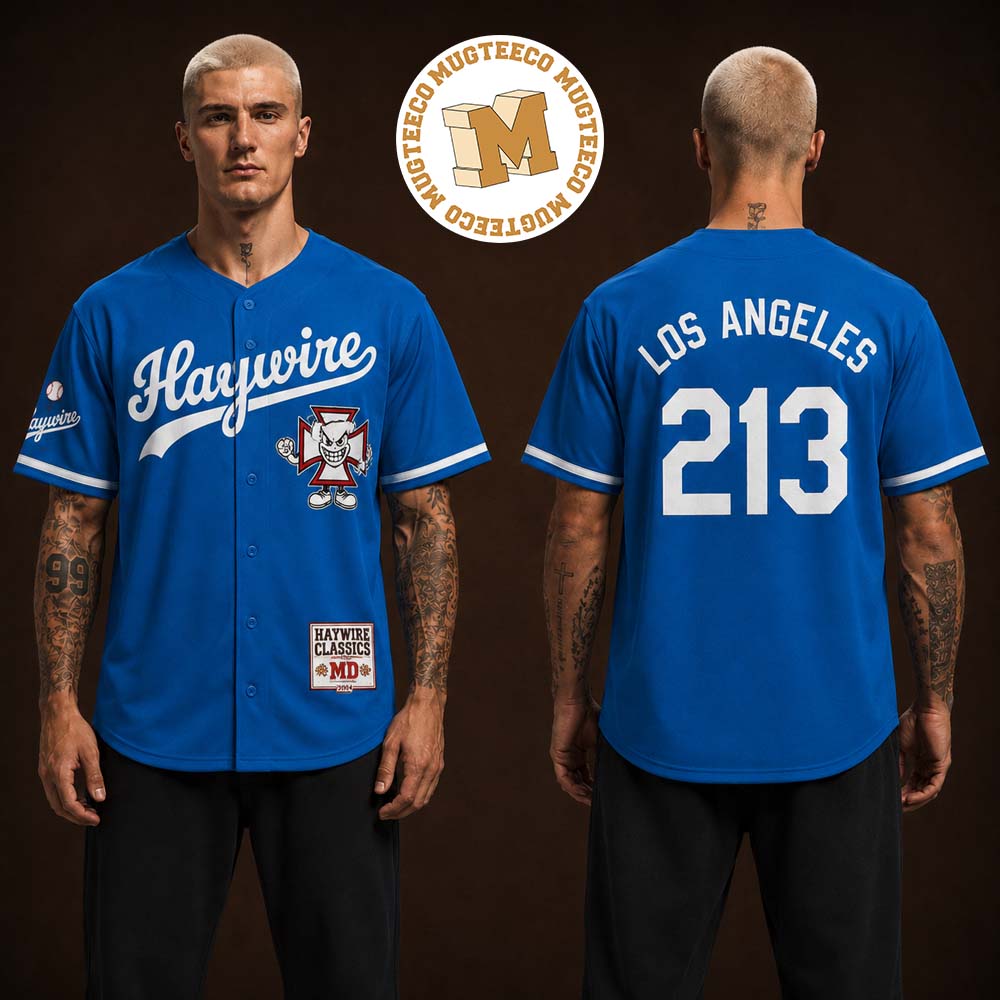 Haywire Classics Los Angeles 213 Merch Baseball Jersey