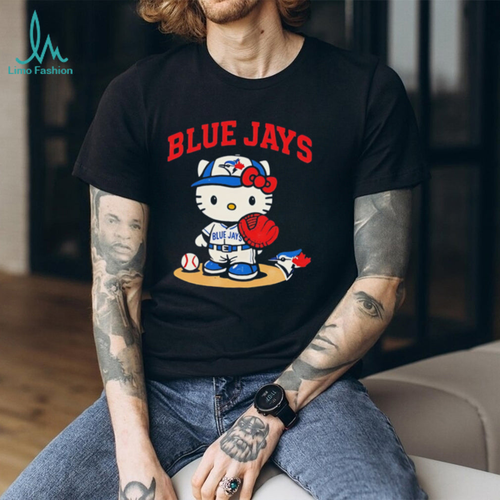 Hello Kitty x Toronto Blue Jays graphic shirt