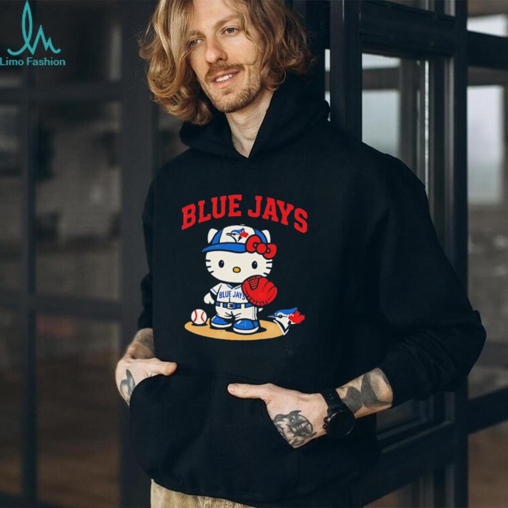 Hello Kitty x Toronto Blue Jays graphic shirt
