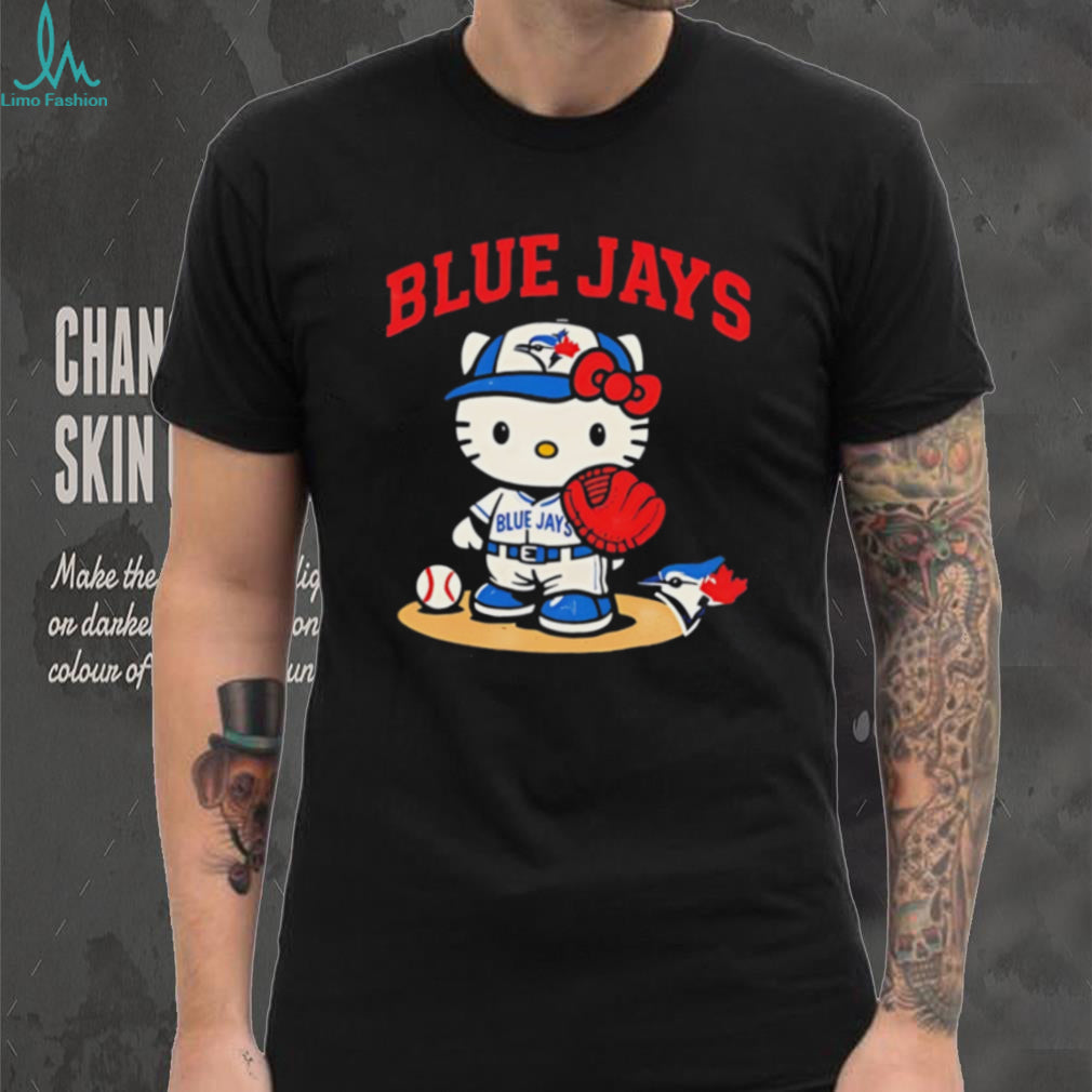 Hello Kitty x Toronto Blue Jays graphic shirt