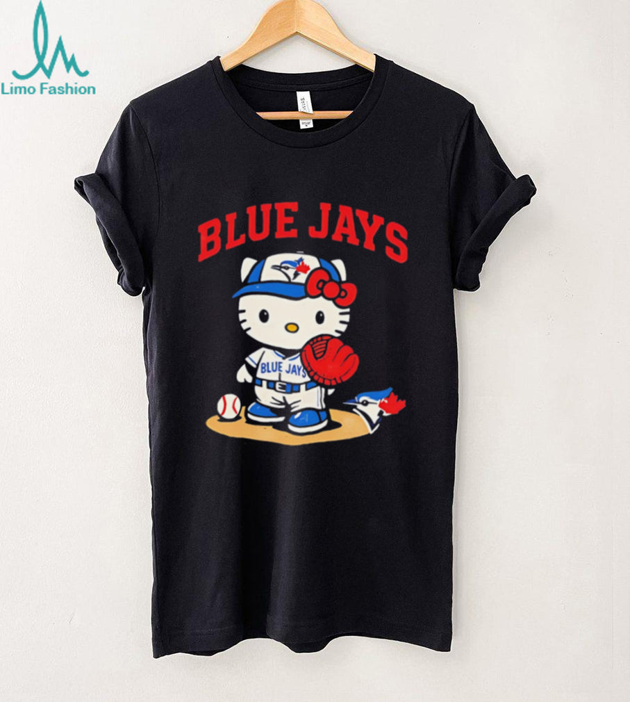 Hello Kitty x Toronto Blue Jays graphic shirt