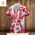 Cincinnati Reds Hawaiian Shirt Hibiscus Harmony Stylish Baseball Apparel