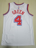 Houston Rockets #4 Jalen Green Rockets 4 White City s-xxl Style 1