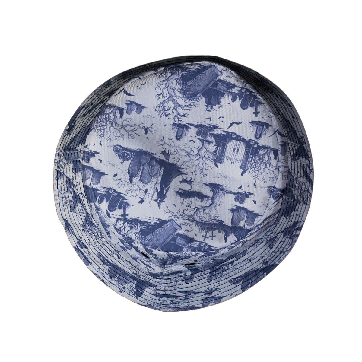 Haunted Graveyard Light Bucket Hat