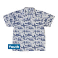 Haunted Graveyard Light Youth Hawaiian Shirt
