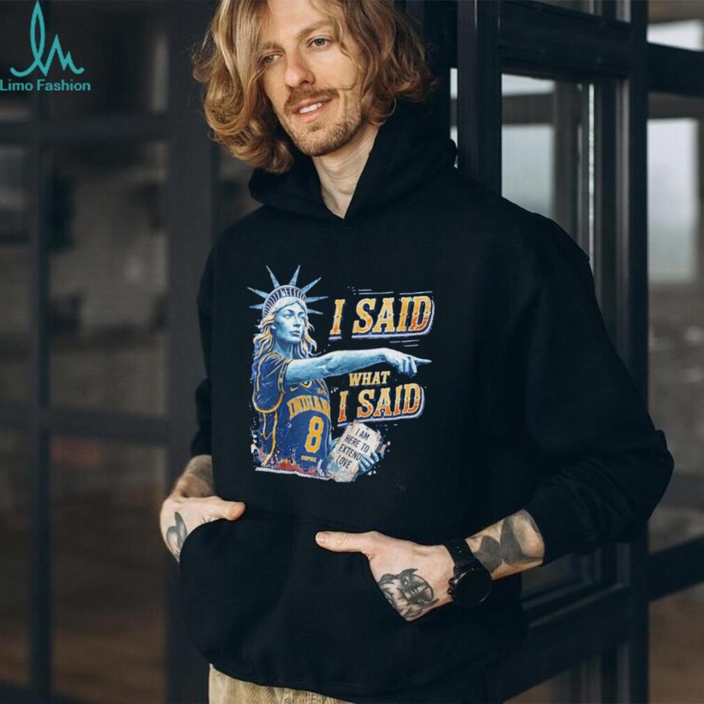 I Said What I Said Sophie Cunningham x Statue of Liberty shirt
