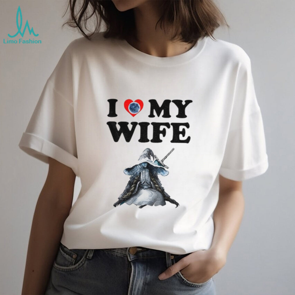 I love my wife anime lover shirt