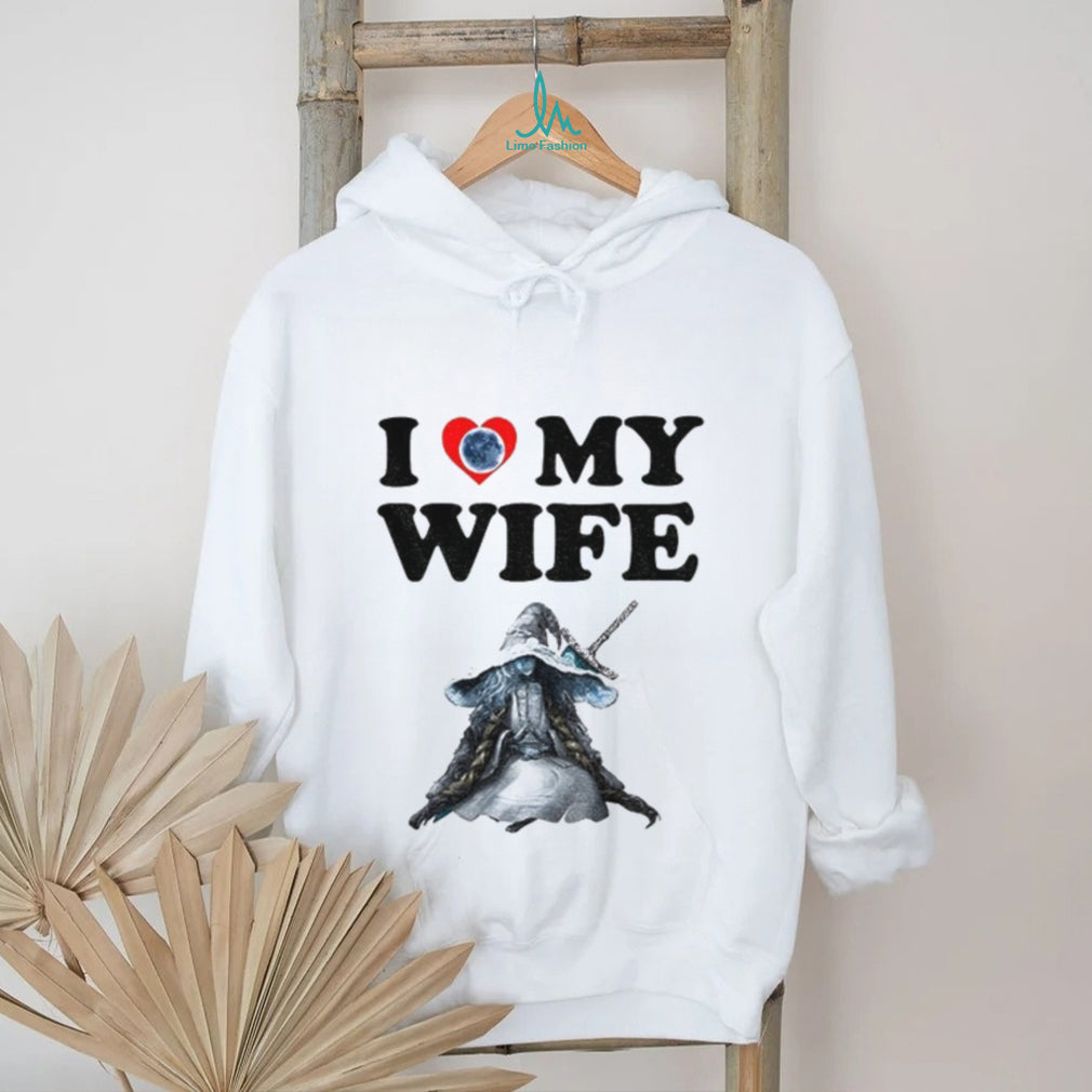 I love my wife anime lover shirt