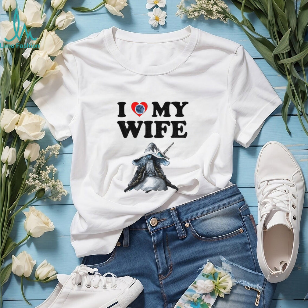 I love my wife anime lover shirt