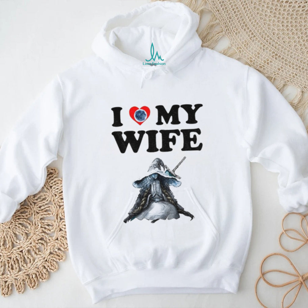 I love my wife anime lover shirt