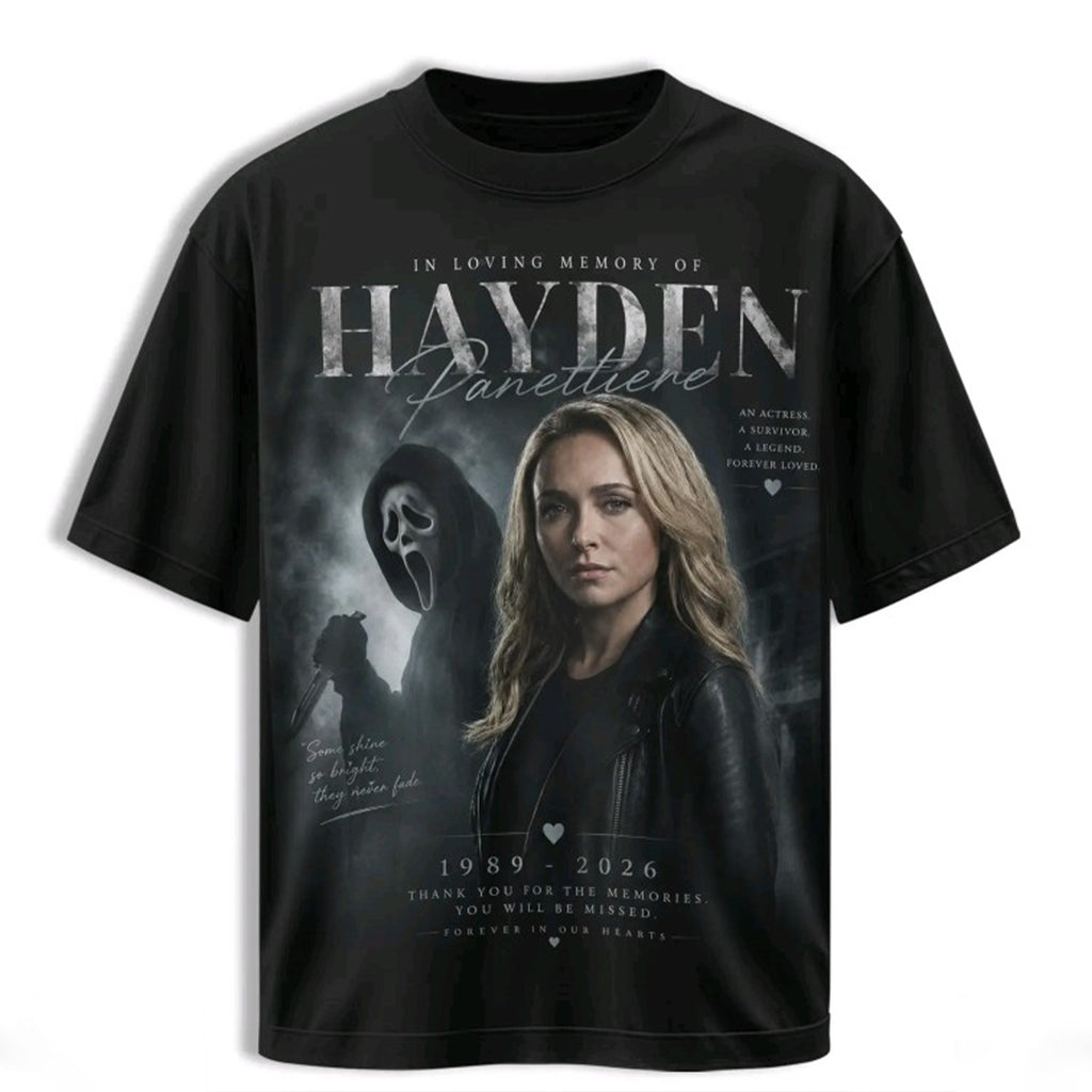 In Loving Memory Of Hayden Panettiere 1989 2026 Shirt