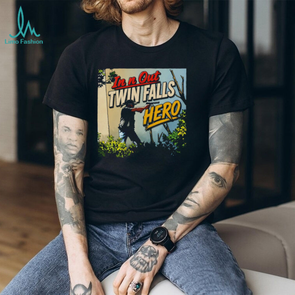 In N Out Twin Falls Hero Jordan Salinas shirt