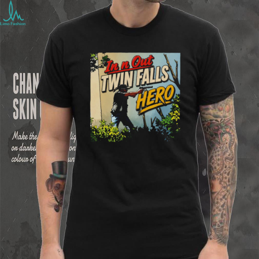 In N Out Twin Falls Hero Jordan Salinas shirt