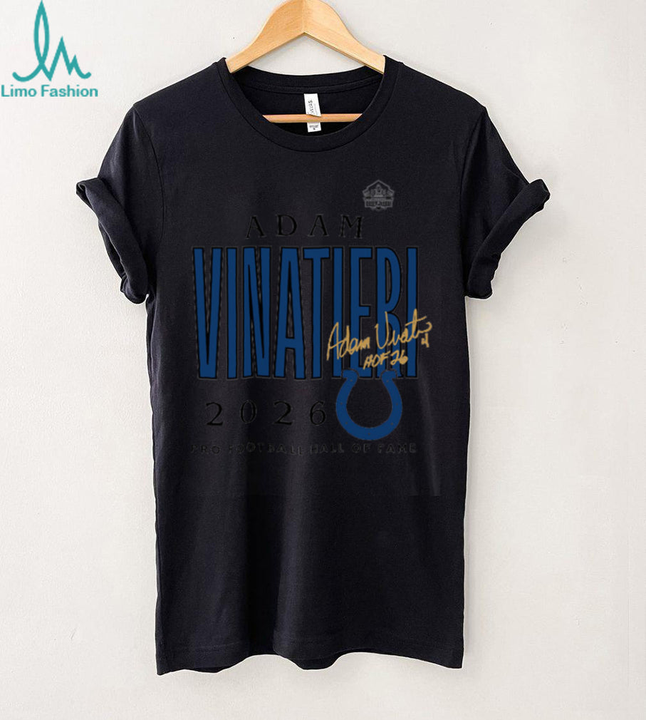 Indianapolis Colts Adam Vinatieri Hall of Fame 2026 Football Shirt
