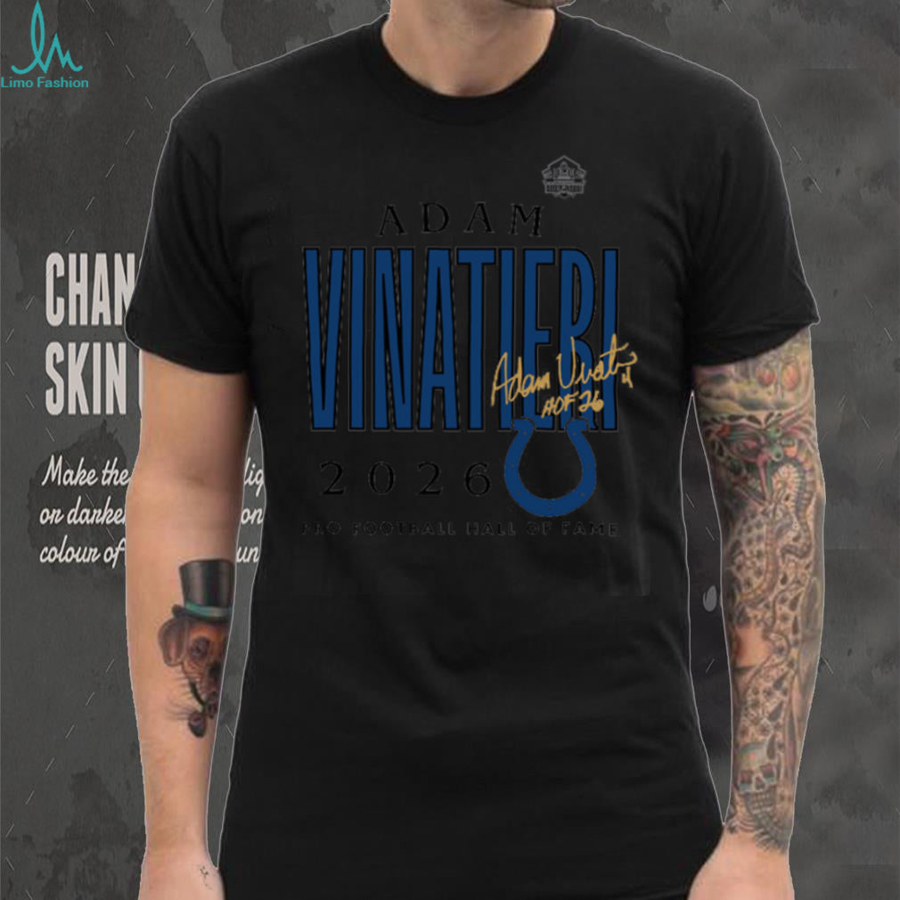 Indianapolis Colts Adam Vinatieri Hall of Fame 2026 Football Shirt