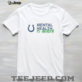 Indianapolis Colts Mental Health Awareness Horseshoe Football Shirt