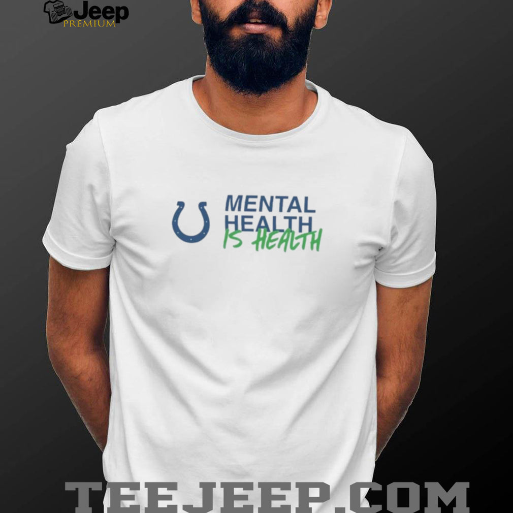 Indianapolis Colts Mental Health Awareness Horseshoe Football Shirt