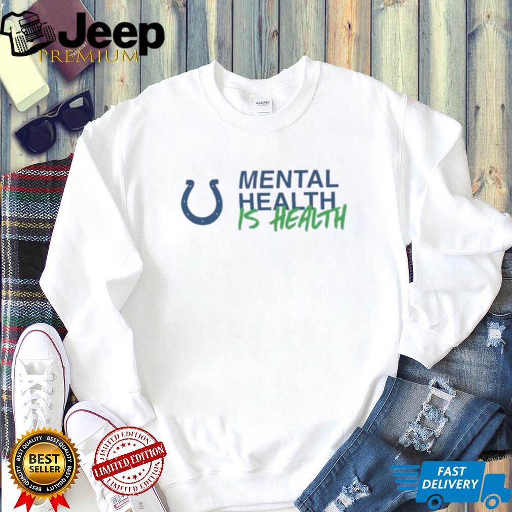 Indianapolis Colts Mental Health Awareness Horseshoe Football Shirt