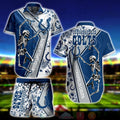 Indianapolis Colts Hawaiian Shirt Tropical Skeleton Design 261610