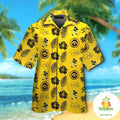 Iowa Hawkeyes Hawaiian Shirt Aloha Short Sleeve Button Up