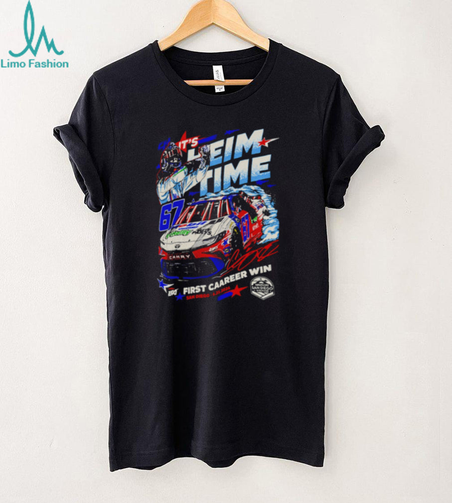 It’s Heim Time Corey Heim First Cup Win shirt