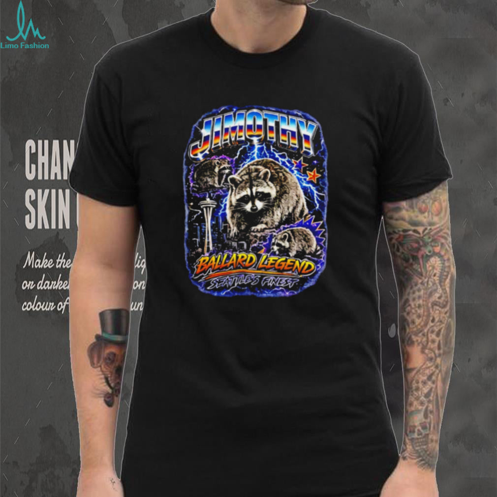 Jimothy Ballard Legend Seattle’s Finest Raccoon shirt