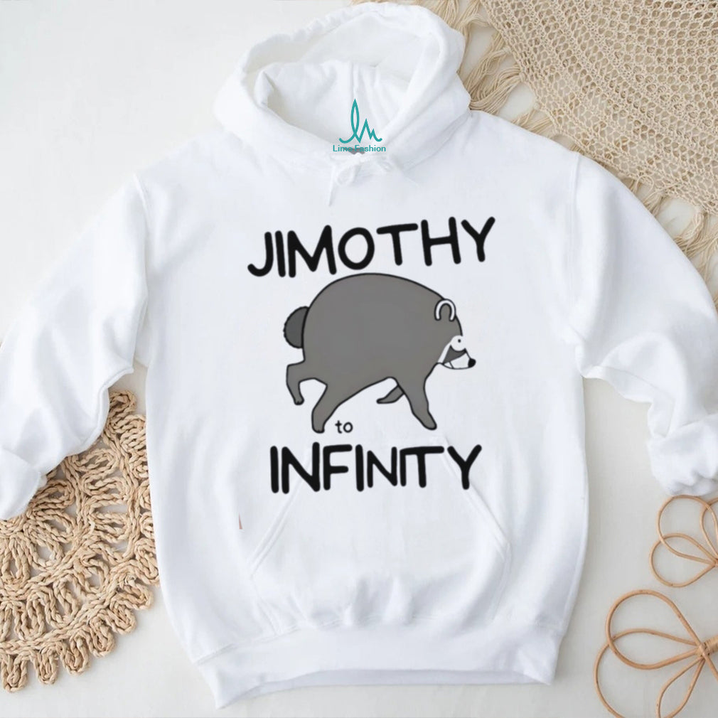 Jimothy to infinity illustrated shirt