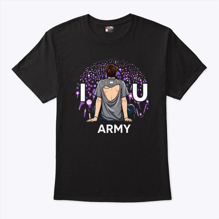 Joonie I Love You Army T Shirt