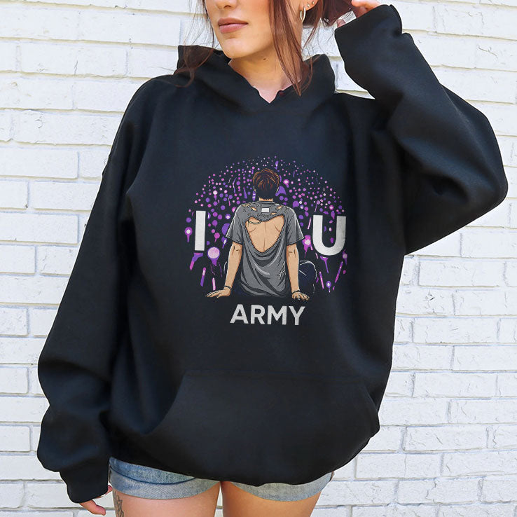 Joonie I Love You Army T Shirt