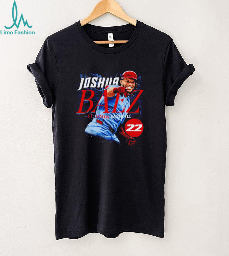 Joshua Baez St. Louis Cardinals player name graphic shirt