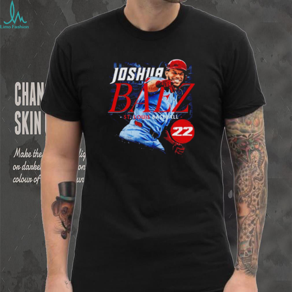 Joshua Baez St. Louis Cardinals player name graphic shirt