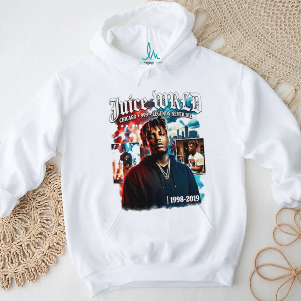 Juice WRLD Chicago 999 Legends Never Die 1998 2019 vintage shirt