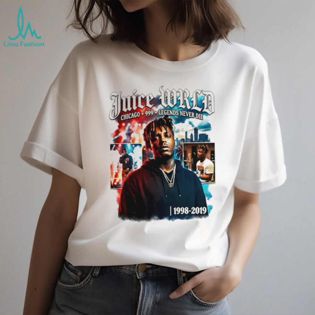Juice WRLD Chicago 999 Legends Never Die 1998 2019 vintage shirt