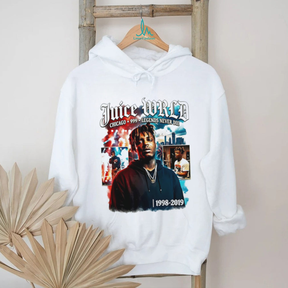 Juice WRLD Chicago 999 Legends Never Die 1998 2019 vintage shirt