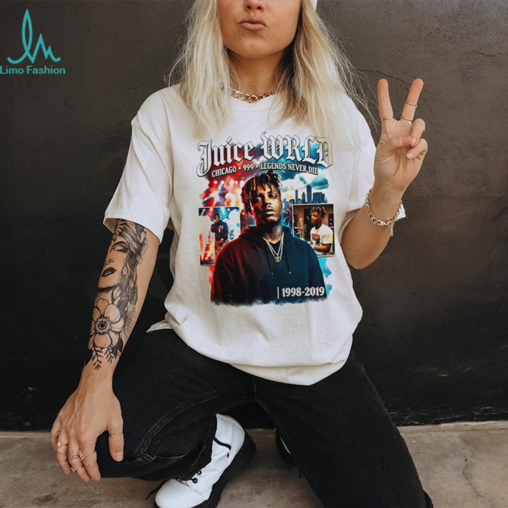 Juice WRLD Chicago 999 Legends Never Die 1998 2019 vintage shirt
