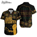 Juneteenth Tribal Pattern Hawaiian Shirt