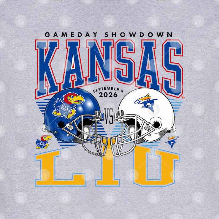Kansas Vs LIU Gameday Showdown 2026 T Shirt