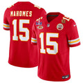 Kansas City Chiefs #15 Patrick Mahomes Red F.U.S.E. With NKH Patch And Super