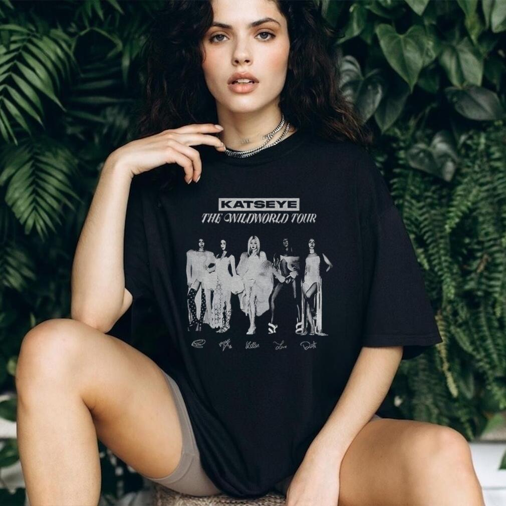 Katseye The WildWorld Tour 2026 signature music shirt