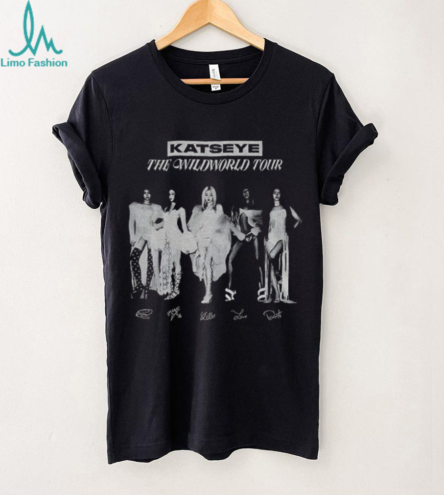 Katseye The WildWorld Tour 2026 signature music shirt