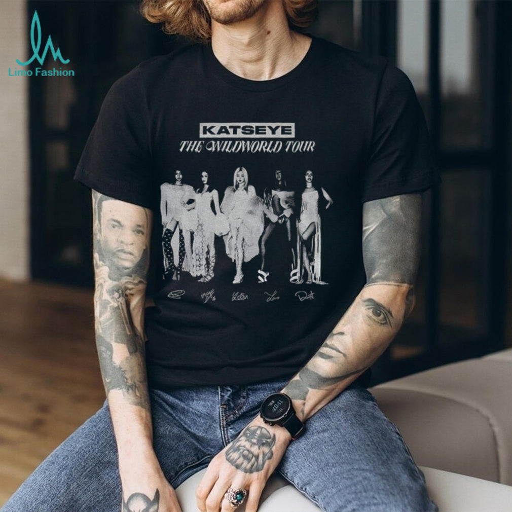 Katseye The WildWorld Tour 2026 signature music shirt