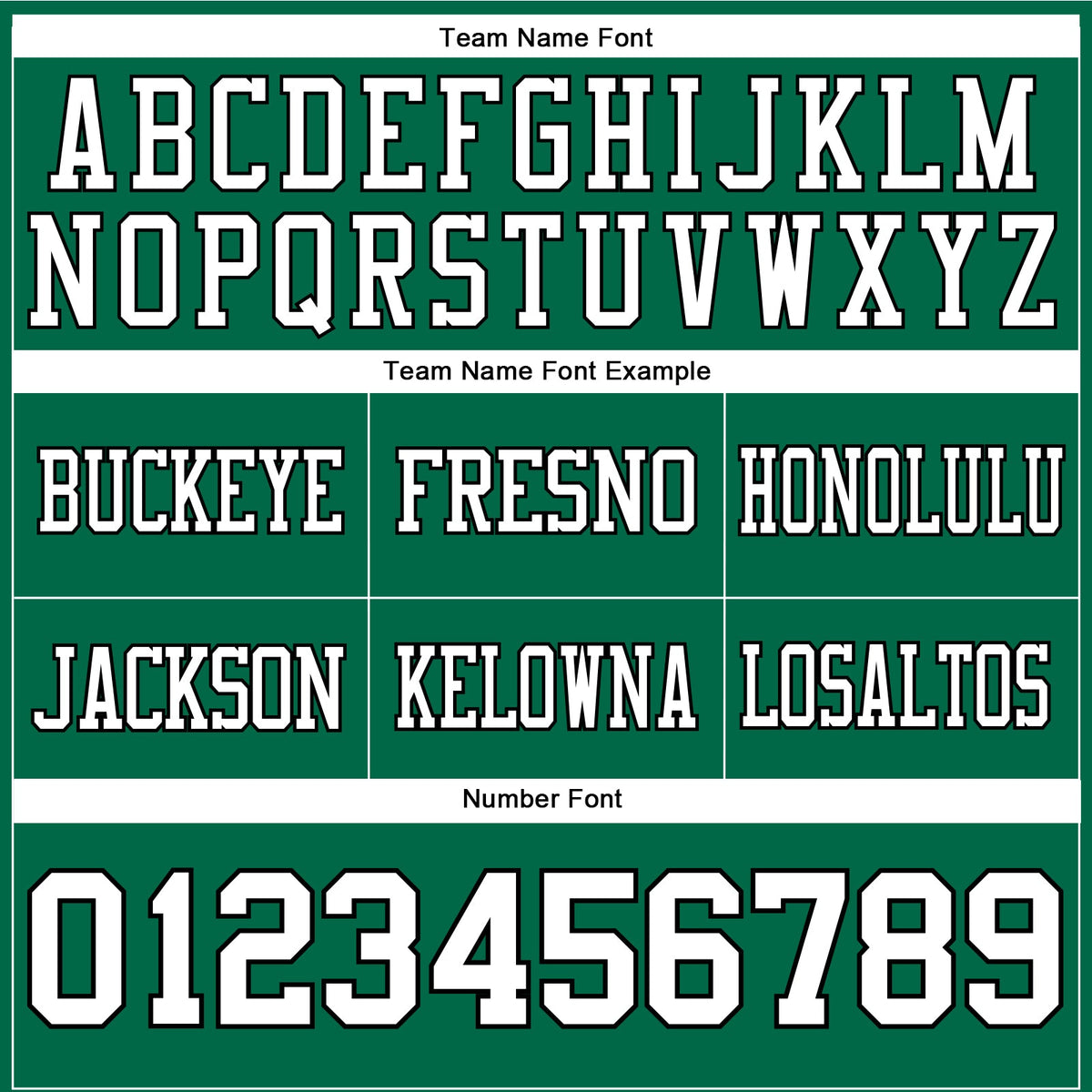 Custom Kelly Green White-Black Authentic Football Jersey